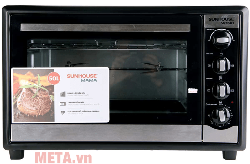 Lò nướng điện Sunhouse Mama SHD4250 (50 lít, 1.850W)