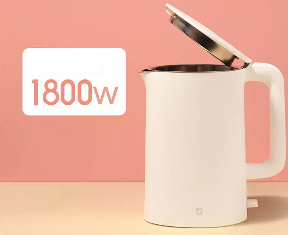 Xiaomi Electric Kettle EU SKV4035GL công suất 1800W