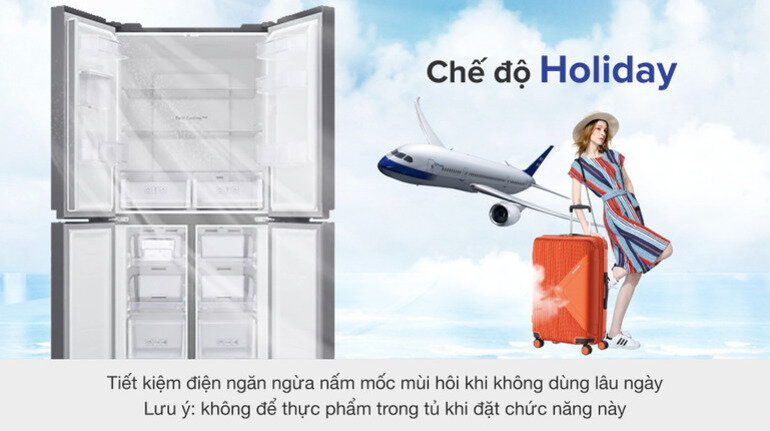 Tủ lạnh Whirlpool 4 cửa Inverter WFQ590WSSV 592 Lít