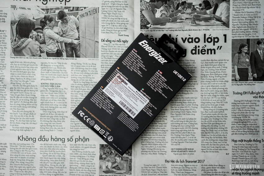 PIN SẠC DỰ PHÒNG ENERGIZER 10000MAH LI-PO 2 OUTPUT UE10012