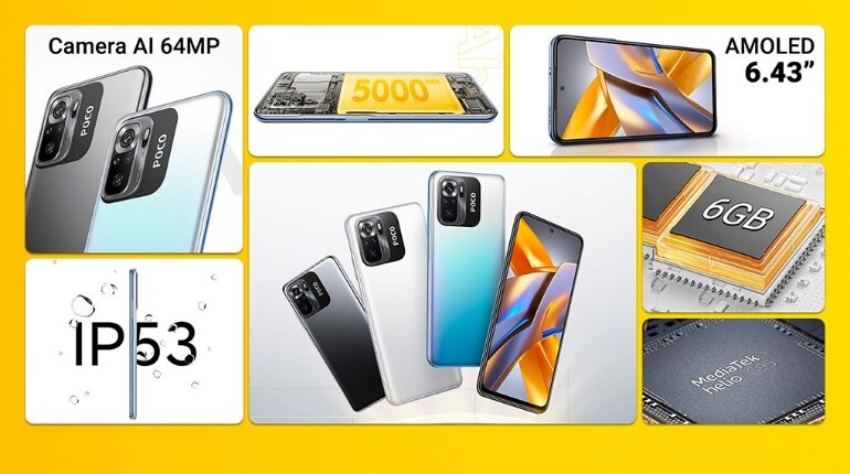 xiaomi poco m5s 6gb/128gb âm thanh