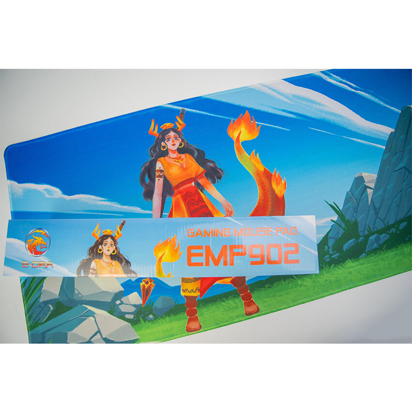 Bàn di Chuột E_DRA EMP902 màu xanh (400 x 900 x 4mm)