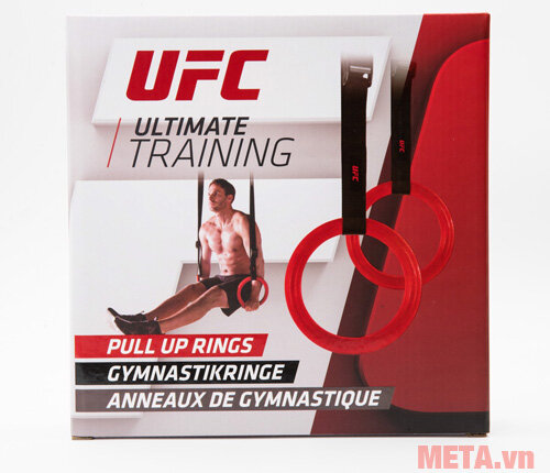 Bộ vòng xà tay tập thể lực Pull up Rings 03K401-UFC