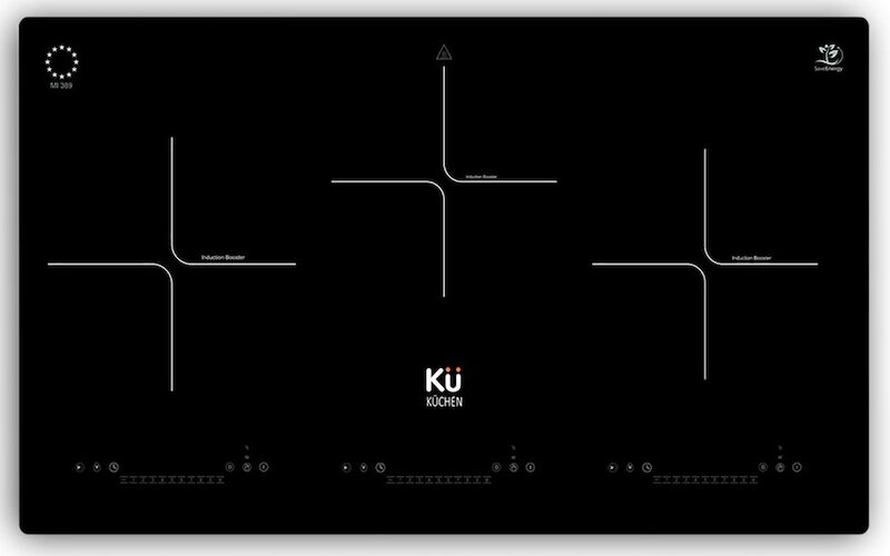 Chức năng hẹn giờ nấu tiết kiệm thời gian cùng bếp từ Kuchen MI389 (Ảnh: Kuchen).