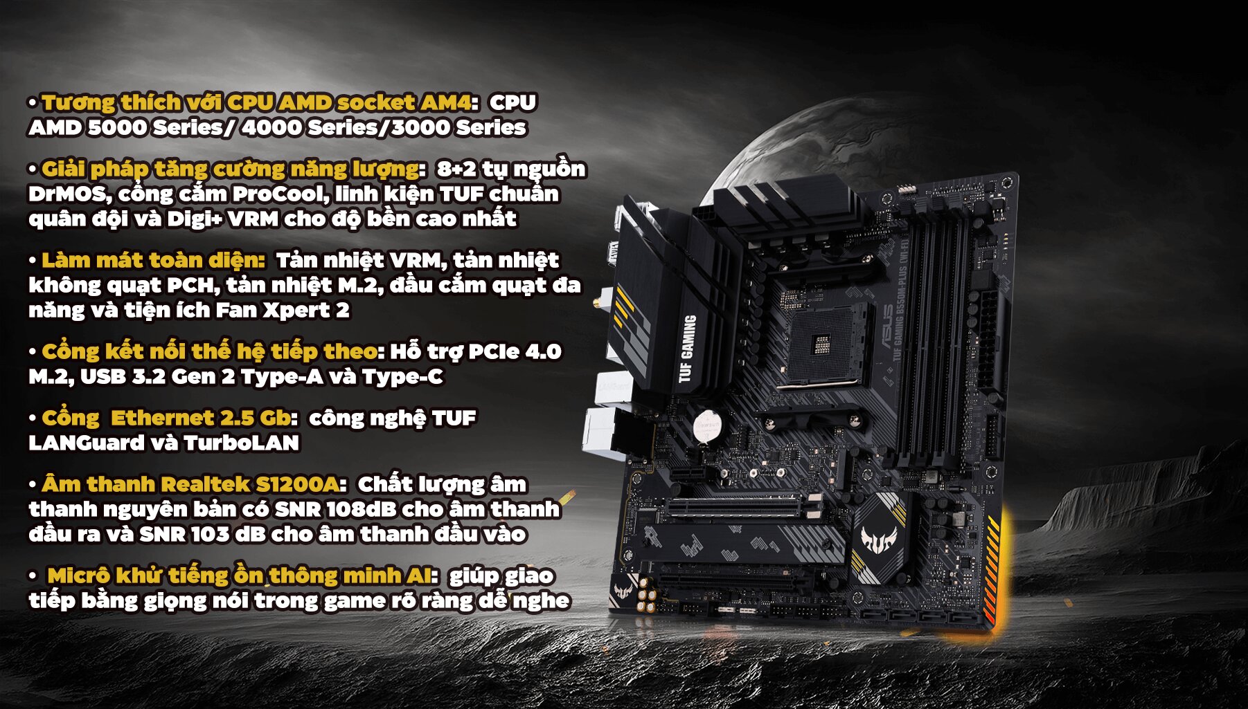Mainboard ASUS TUF GAMING B550M-PLUS