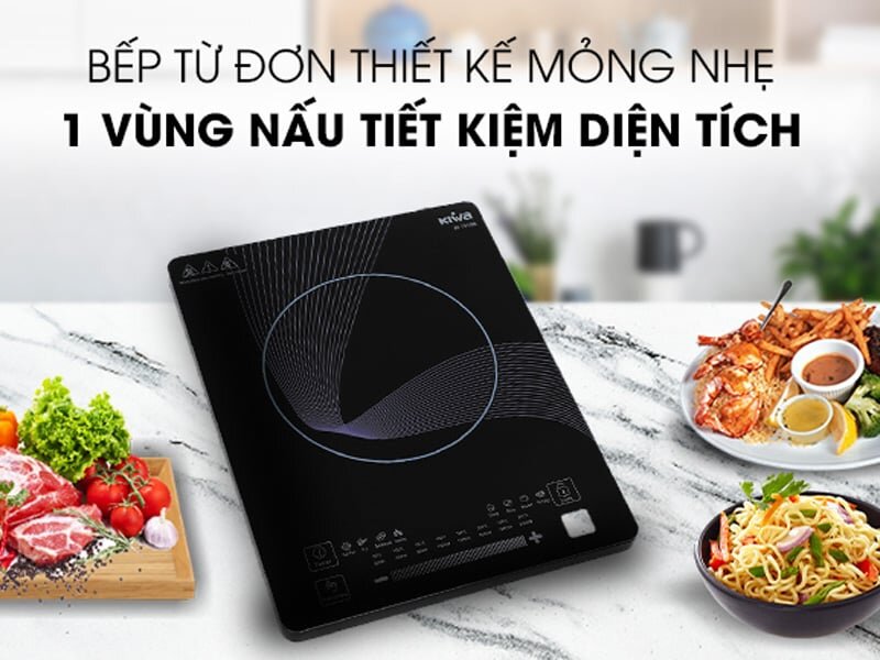 Bếp có 1 vùng nấu duy nhất