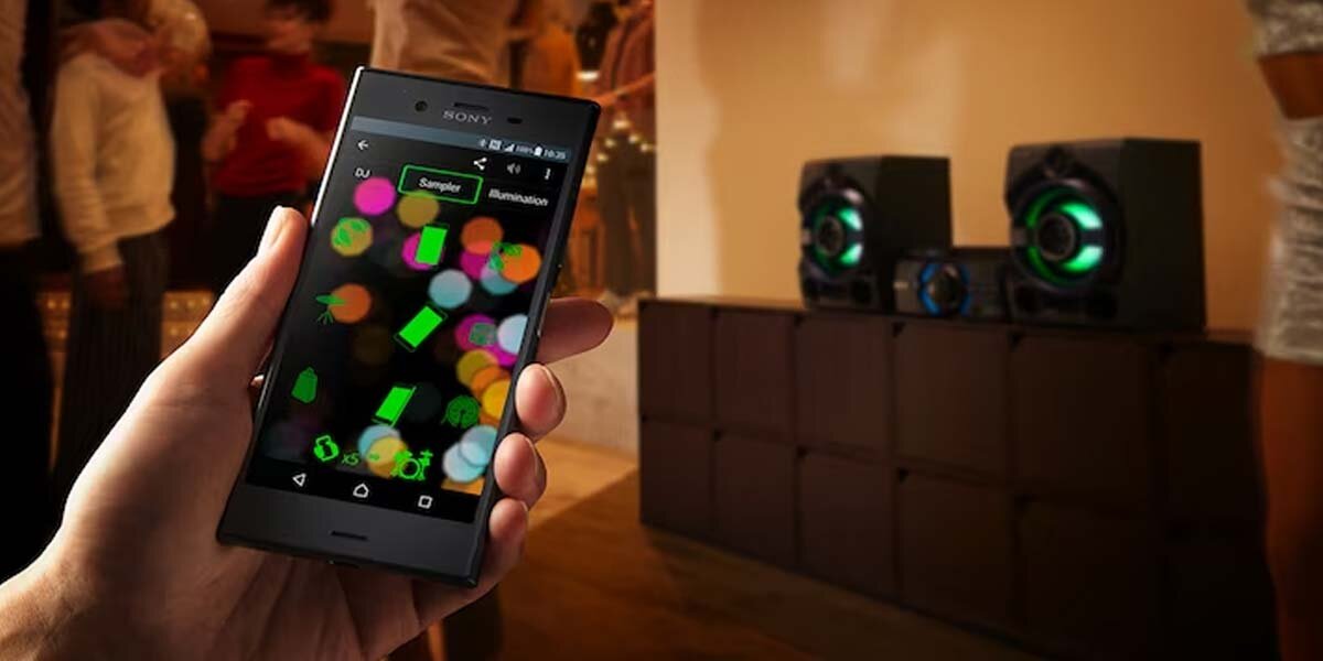 Ứng dụng Music Center cho phép bạn điều khiển âm thanh một cách tiện lợi