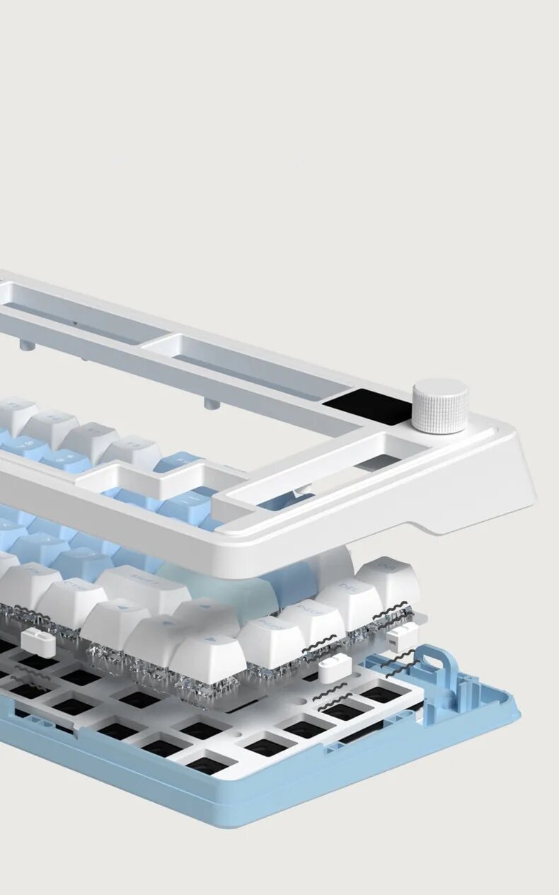 Bàn phím cơ FL-Esports CMK75SAM Lake Placid Blue 3 mode 6