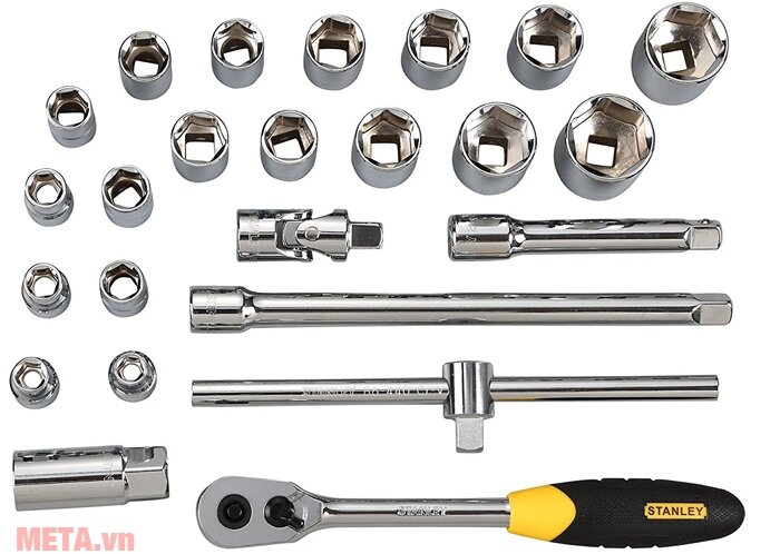 Bộ tuýp 24 chi tiết 1/2” Stanley STMT72795-8 Bộ tuýp 24 chi tiết 1/2” Stanley STMT72795-8