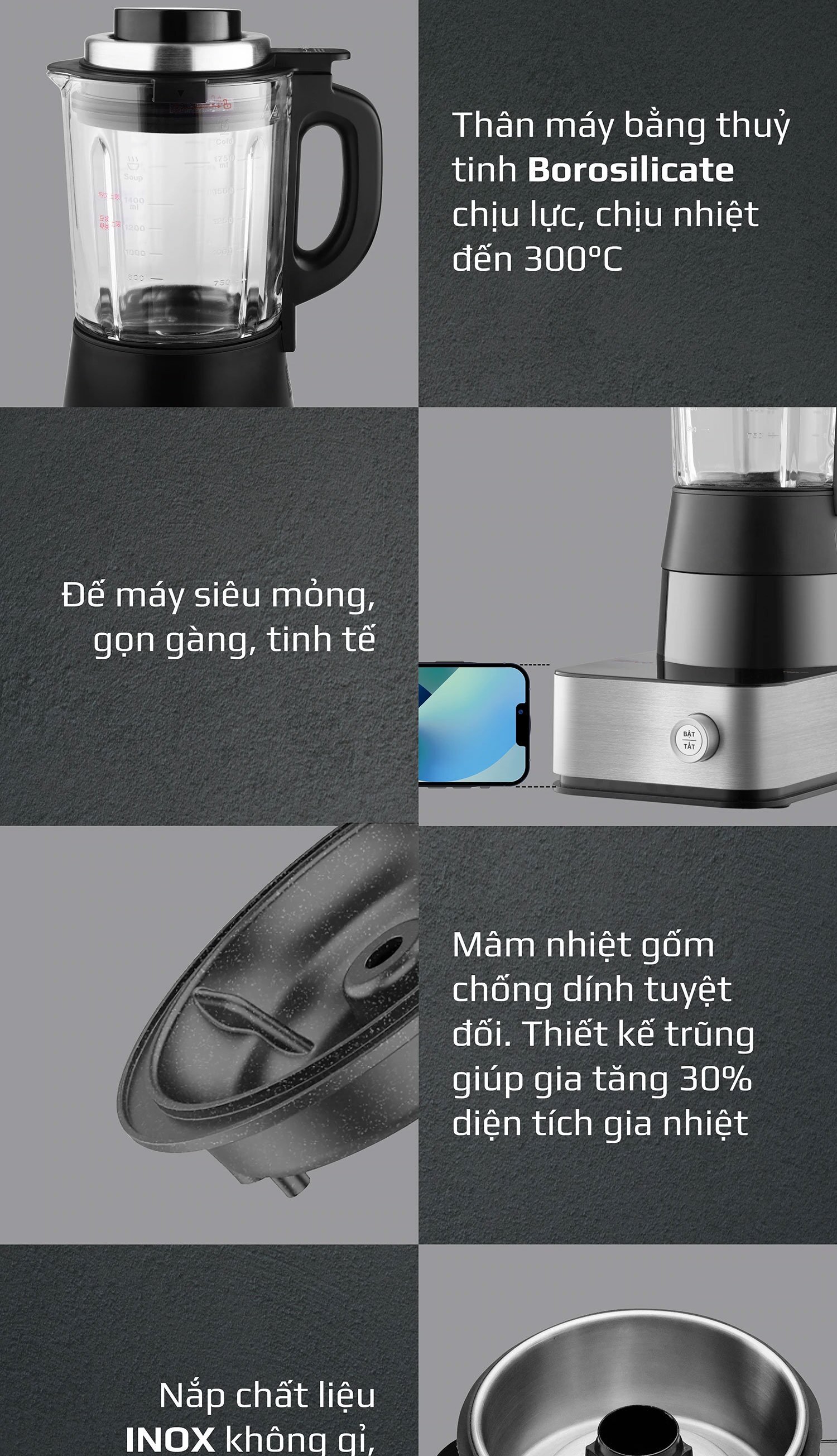 Cối thủy tinh chịu nhiệt