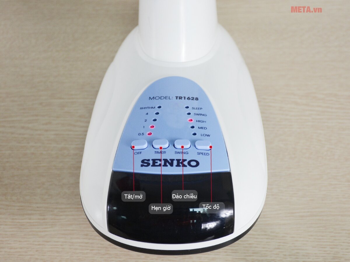 Quạt treo tường Senko TR1628 (47W, có điều khiển) Quạt treo tường Senko TR1628 (47W, có điều khiển)