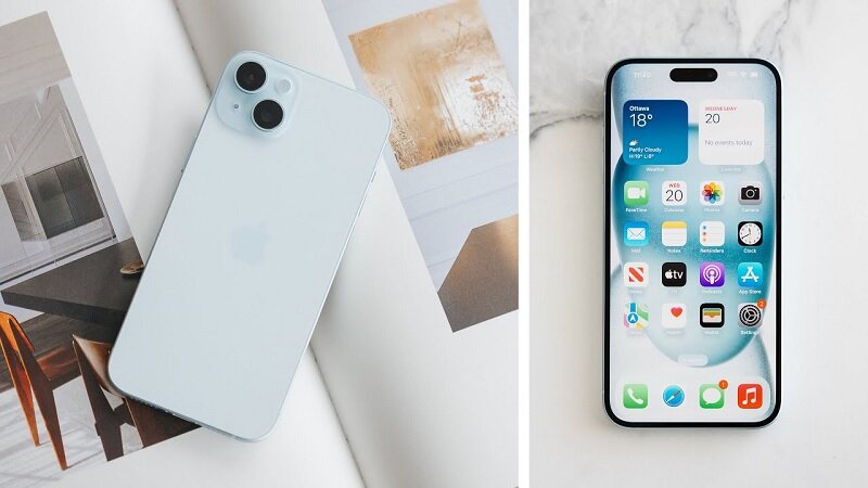 Điện thoại iPhone 15 Plus 256GB thiét kế