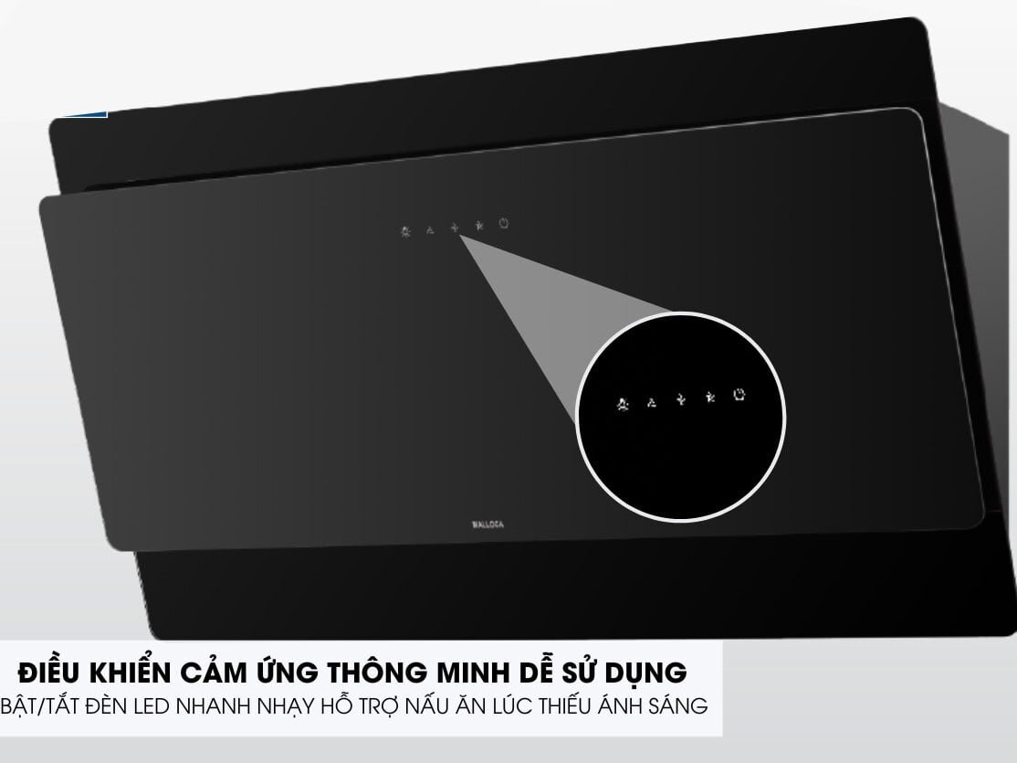 Malloca MC-9086HS có bảng điều khiển cảm ứng Malloca MC-9086HS