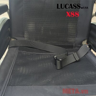 Xe lăn hợp kim nhôm Lucass X88 - có phanh