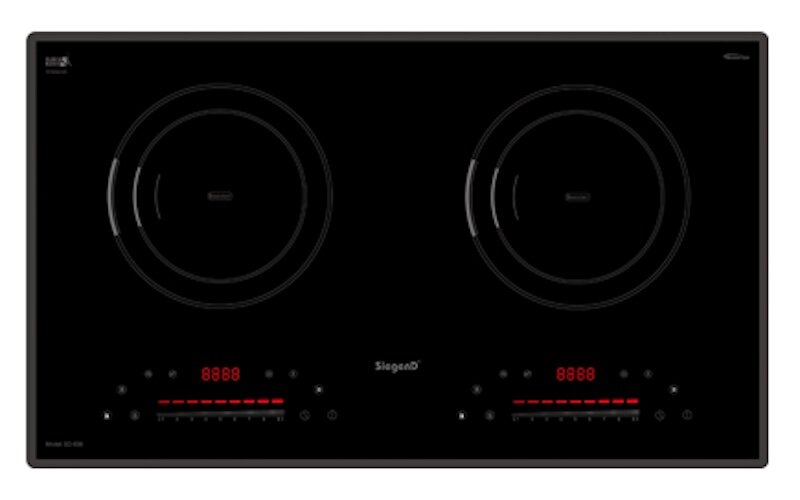 Bếp từ Siegend SD-838 được thiết kế lắp âm độc đáo, giúp tiết kiệm không gian