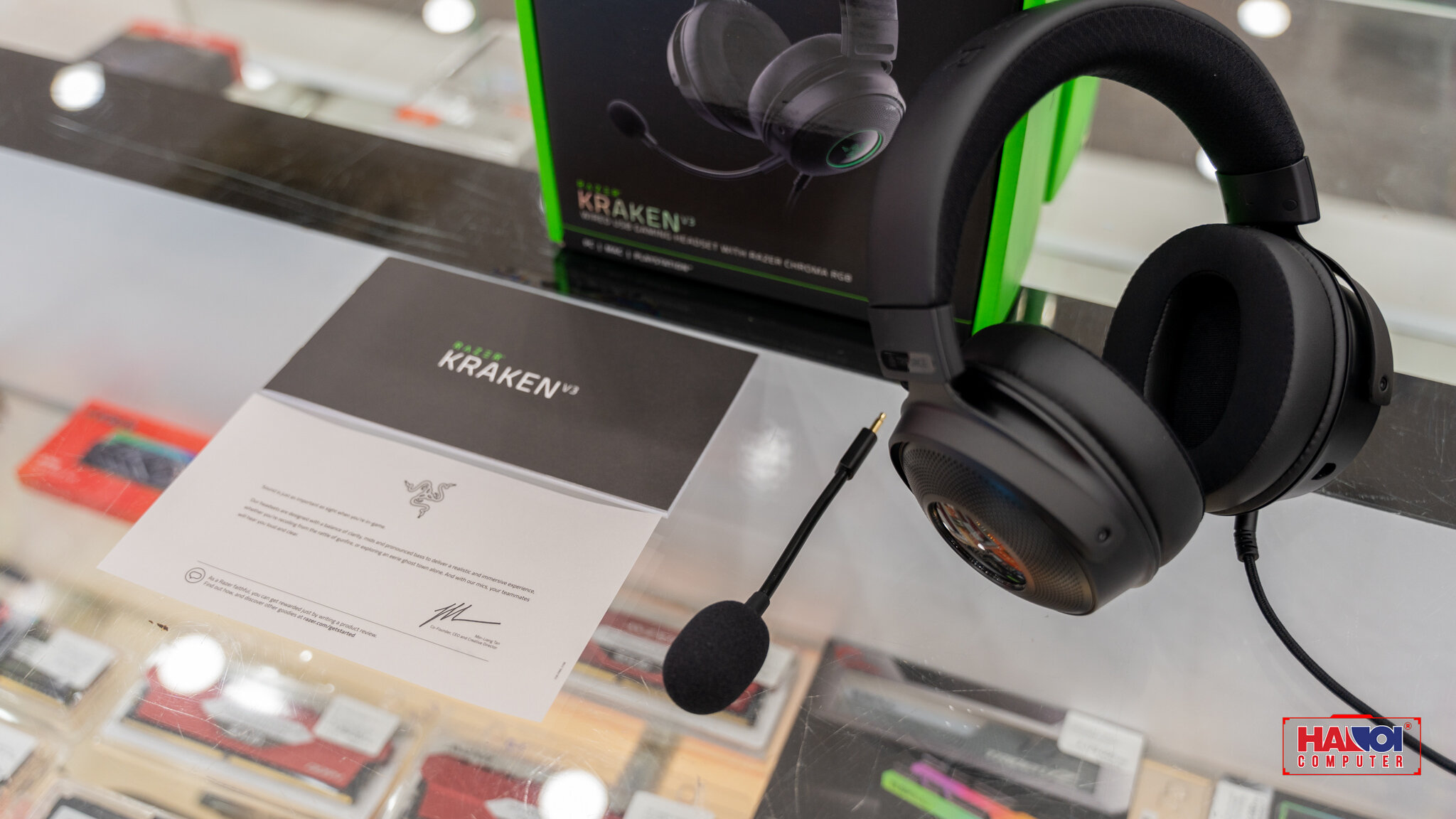Tai nghe Razer Kraken V3-Wired USB Gaming Headset