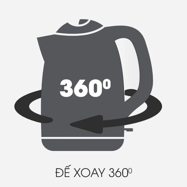 Bình siêu tốc 1.7L Sharp EKJ-17VSS-ST Bình siêu tốc 1.7L Sharp EKJ-17VSS-ST