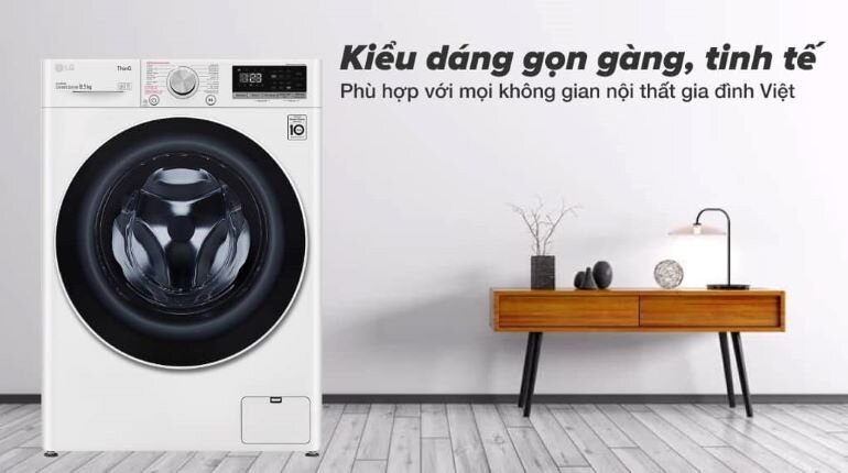 Máy giặt LG 8.5 kg FV1208S4W
