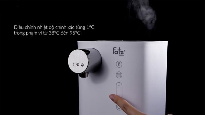 Điều chỉnh nhiệt độ chính xác đến từng độ C