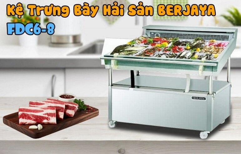 Tủ mát trưng bày hải sản Berjaya FDC 6