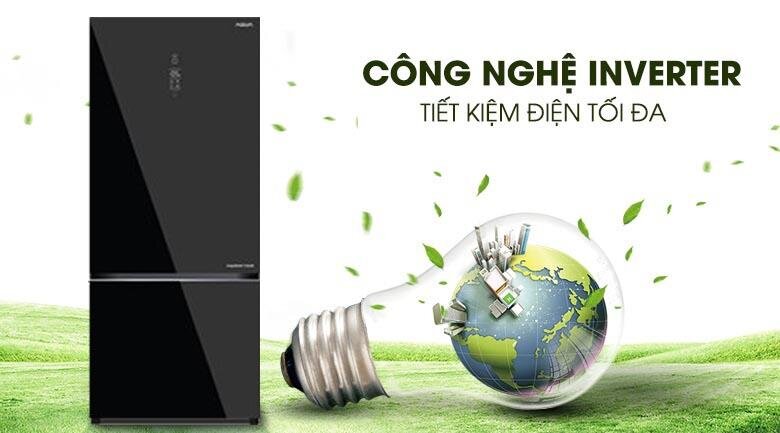 Tủ lạnh Aqua AQR-IG298EB(GB) - 283L Inverter