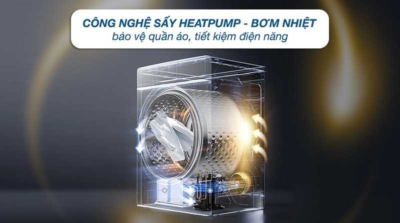 Máy sấy LG Inverter 10 kg DVHP50P Máy sấy LG Inverter 10 kg DVHP50P