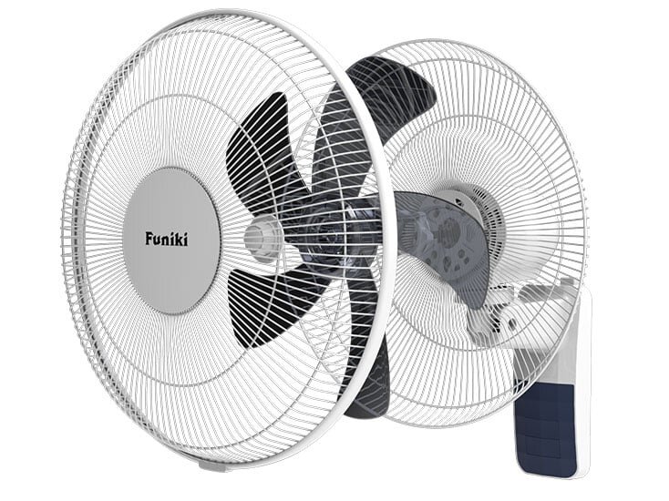 Quạt treo tường Funiki tháo lắp cánh và lồng quạt dễ dàng Quạt treo tường Funiki