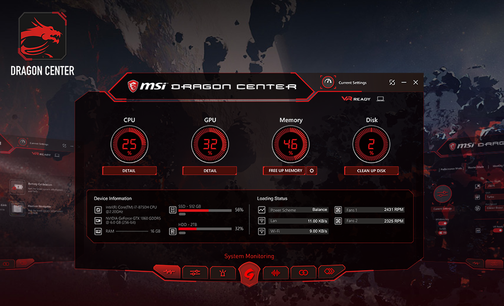 Laptop MSI GE63 Raider 8RE-266VN (GeForce® GTX 1060, 6GB GDDR5,Win10)