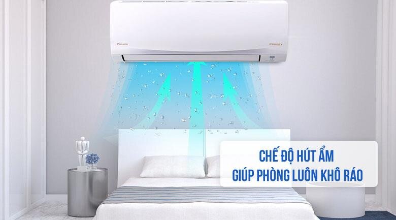 Điều hòa Daikin 1 chiều inverter ATKQ35TAVMV- 11.950BTU