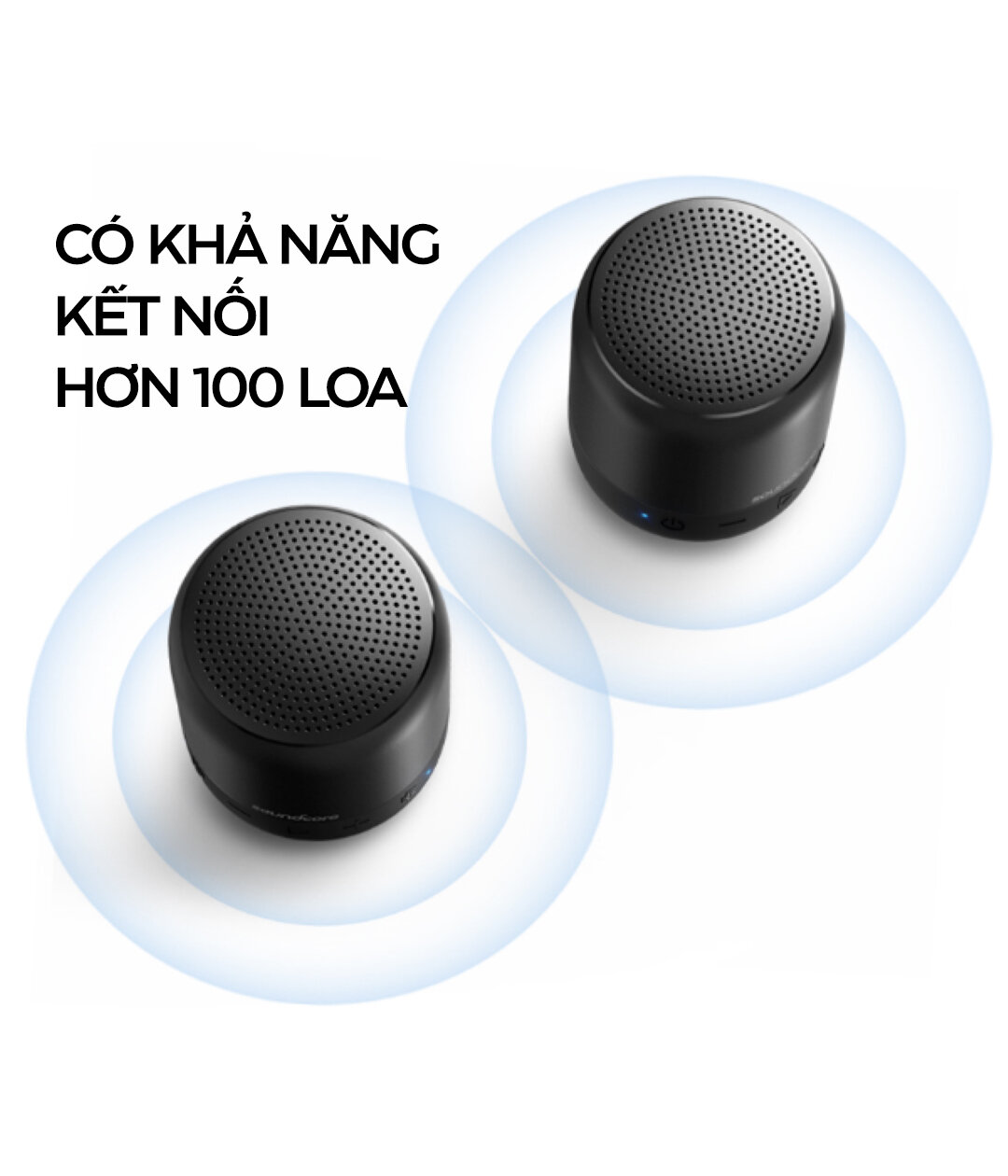 Loa di động Anker Soundcore Mini 3 Pro - A3127 - Màu đen
