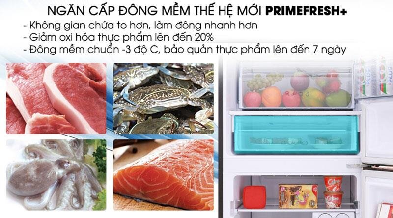 Tủ lạnh Panasonic NR-BV328GKV2 - 290Lít Inverter Cấp đông mềm