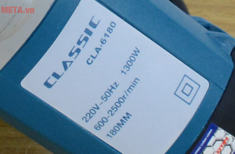Máy đánh bóng Classic CLA-6180 180mm