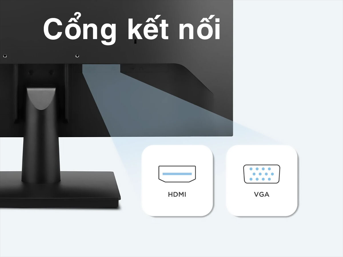 Cổng kết nối màn hình ViewSonic VA2406-MH