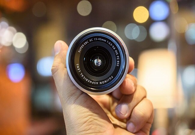 Máy Ảnh Fujifilm X-T100 Kit 15-45mm (Bạc)