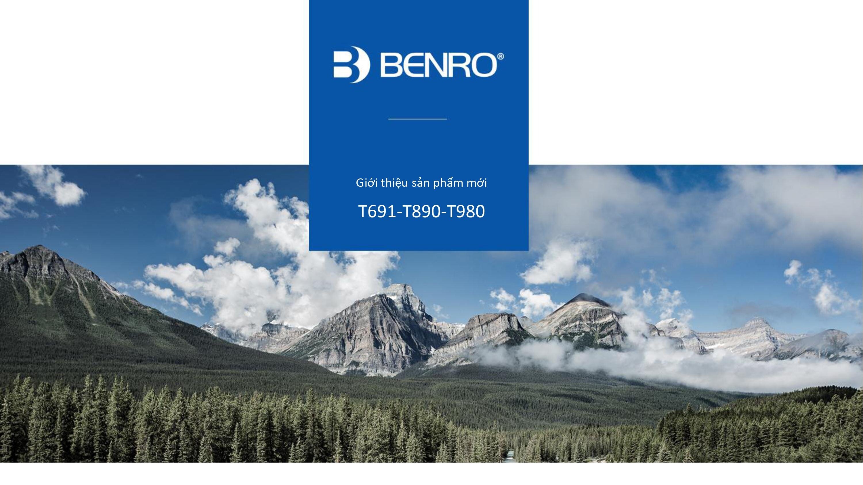 Chân máy ảnh/ máy quay Benro T890  ảnh 1