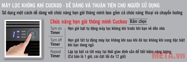 Máy lọc không khí Cuckoo CAC-AD1210FW