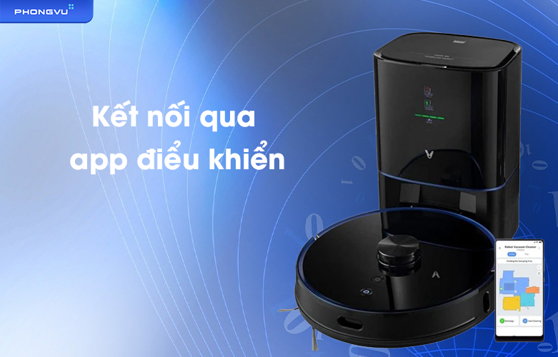 Robot hút bụi diệt khuẩn Viomi Alpha UV (S9) | Kết nối thông minh