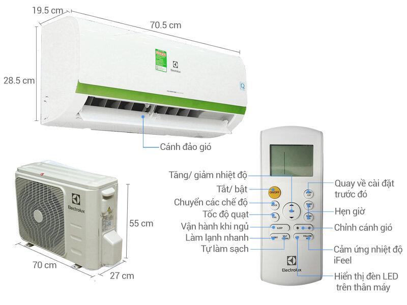 Máy lạnh Electrolux Inverter 1 HP ESV09CRK-A4