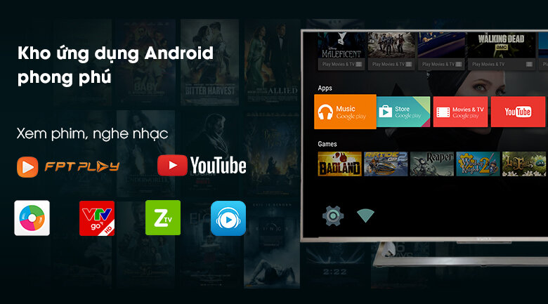 Android Tivi Sony 43 inch KD-43X8000E/S Android Tivi Sony 43 inch KD-43X8000E/S