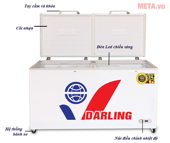Tủ đông 600 lít Darling DMF-7779AX