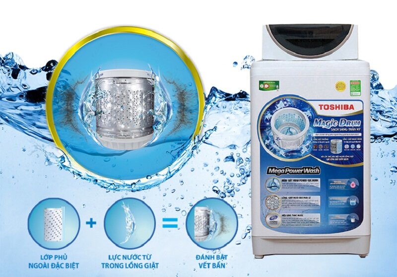 Máy giặt Toshiba 8.2kg AW-MF920LV WK Máy giặt Toshiba 8.2kg AW-MF920LV WK