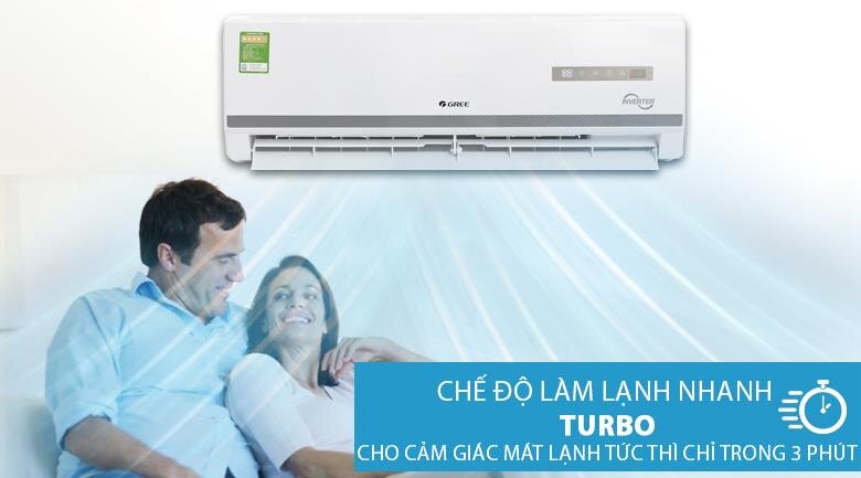 Điều hòa 2 chiều Windy Inverter Gree GWH18WC-K3D9B7N - 18000BTU