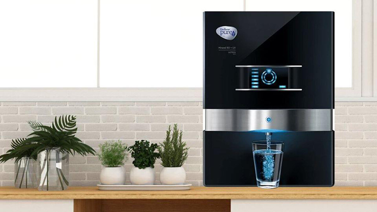 Unilever Pureit Mineral có dung tích bình chứa 10 lít