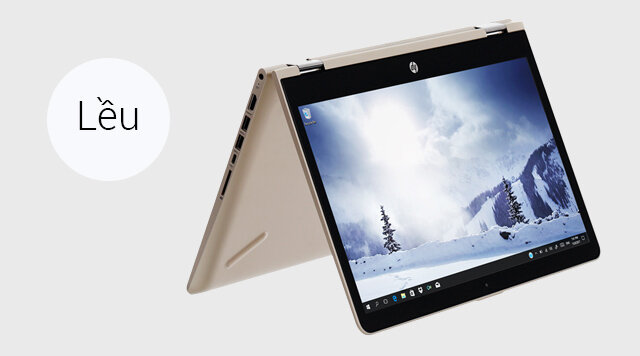 Laptop HP Pavilion x360 ba063TU i3 7100U/4GB/500GB/Win10/(2GV25PA)