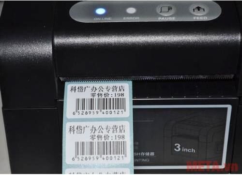 Máy in mã vạch Antech 3120 (USB)