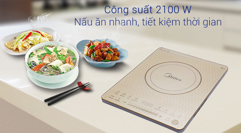 Bếp từ Midea MI-T2114DD Bếp từ Midea MI-T2114DD