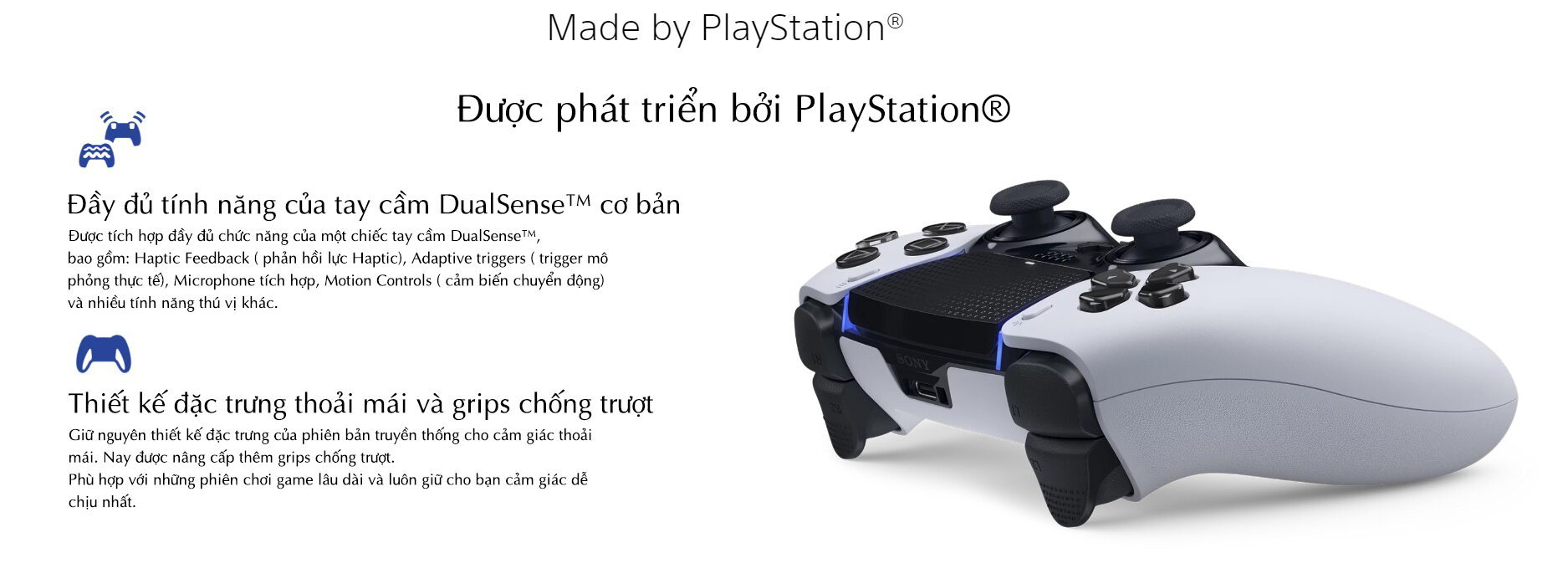 Tay cầm chơi Game Sony PS5 DualSense Edge Midnight Black 1