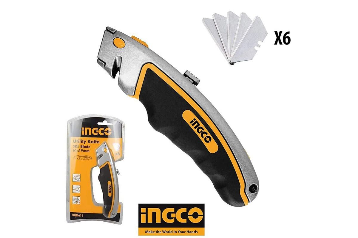 Dao rọc giấy 61x19mm INGCO HUK611