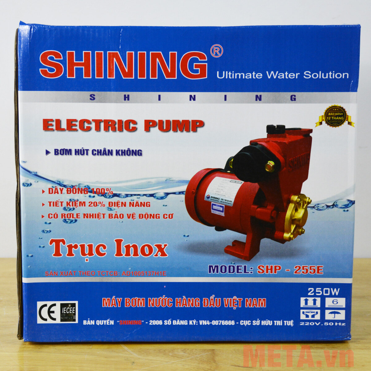 Máy bơm chân không Shining SHP-255E