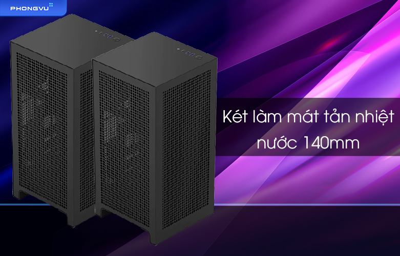 Case NZXT H1 Version2 2022 Black  | Tản nhiệt
